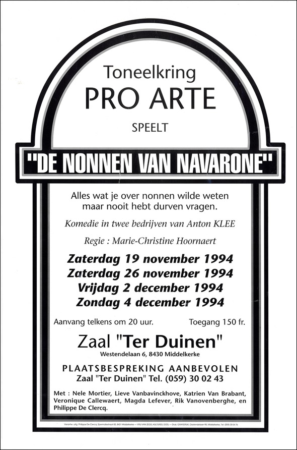 De nonnen van Navarone affiche
